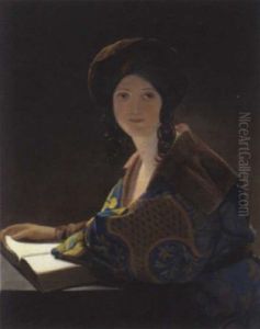Die Morgenlanderin by Friedrich von Amerling