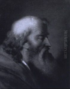 Portrat Eines B,rtigen Mannes by Friedrich von Amerling
