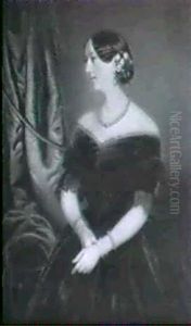 Bildnis Der Tanzerin Fanny Elssler by Friedrich von Amerling