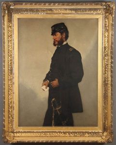 Portrait Of Captain George H. Bush Of The 13th Regiment Of The Massachusetts Infantry (post Mortem) by Joseph Alexander Ames