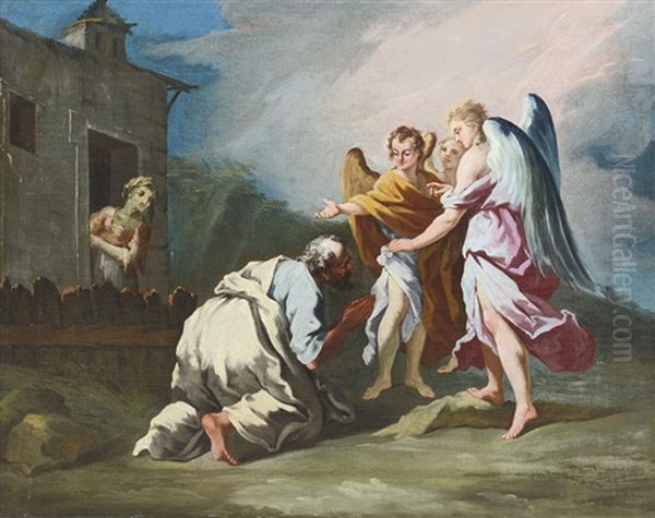 Abramo E Gli Angeli - view 1