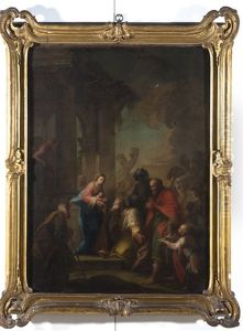 Adorazione Dei Magi by Jacopo Amigoni