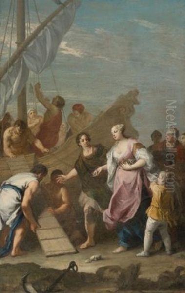 The Embarkation Of Helen Of Troy - view 1