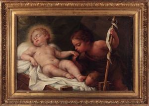 Saint Jean-baptiste Et L'enfant Jesus