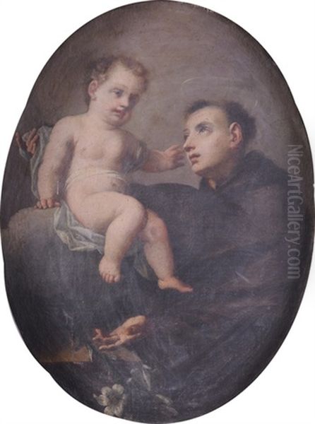 Sant'antonio Da Padova Con Il Bambino - view 1