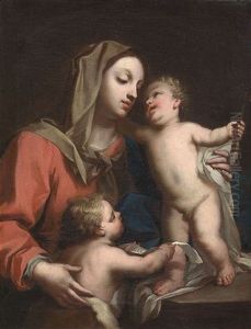 Maria Mit Dem Johannes Und Dem Jesusknaben