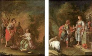 Isaac Et Rebecca (+ David Et Abigail; Pair)