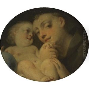 The Infant Christ With Saint Anthony Of Padua