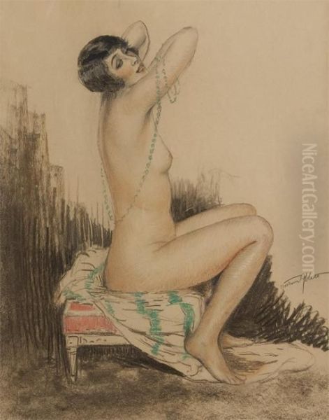 Femme Nue Assise - view 1