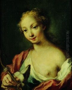Portrait De Jeune Fille En Diane