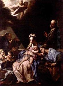 Madonna And The Christ Child by Jacopo Amigoni