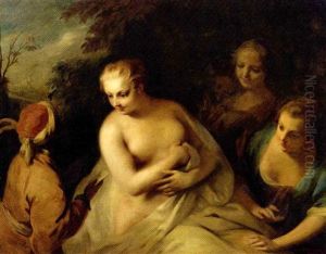 Bathsheba Receiving David's Letter by Jacopo Amigoni