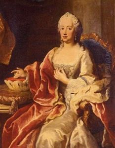 Portrait Of Maria Anna Joseph Charlotte, Born Princess Von Pfalz-sulzbach