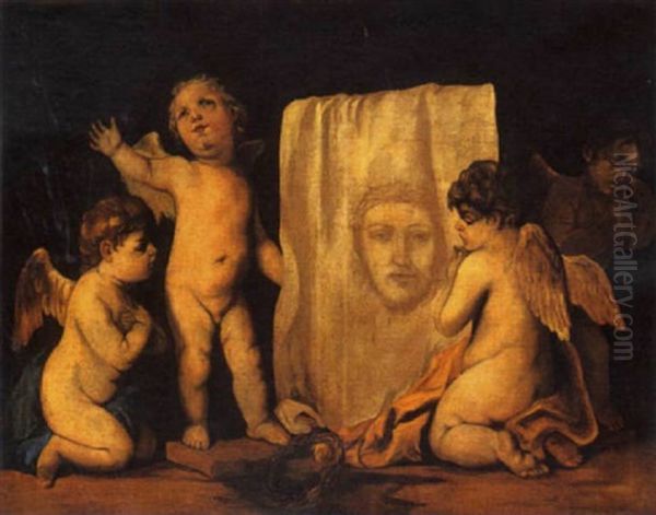 Putti Con Sacra Sindone - view 1