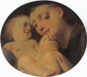 The Infant Christ With Saint Anthony Of Padua
