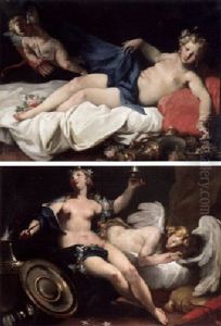 Amor Und Psyche by Jacopo Amigoni