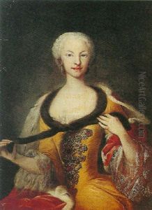 Portrait Of A Lady by Jacopo Amigoni