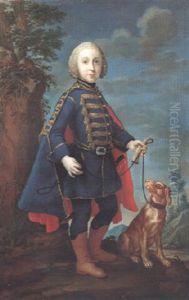 Portrait Du Marechal De Saxe by Jacopo Amigoni