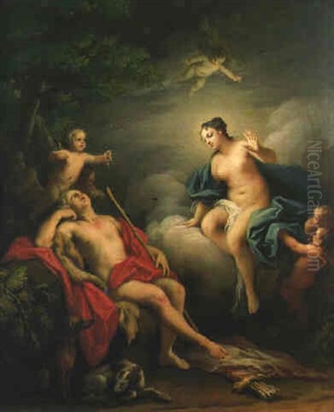 Diana And Endymion by Jacopo Amigoni