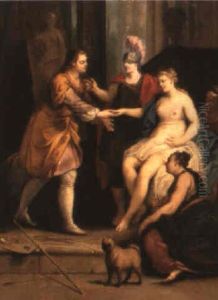 Alexander Presenting Capaspe To Apelles Alexander Presenting Capaspe To Apelles