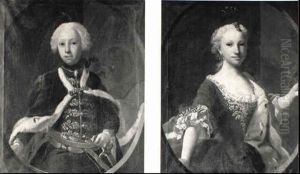 Portrait D'une Dame De Qualite by Jacopo Amigoni