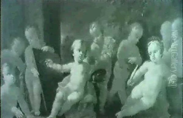 An Allegory Of Painting An Allegory Of Architecture - view 1