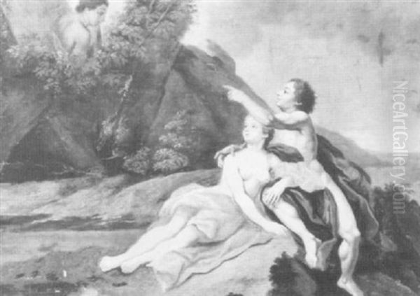 The Discovery Of Galatea And Acis By Polyphemus - view 1