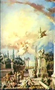 Allegoria Delle Arti by Jacopo Amigoni
