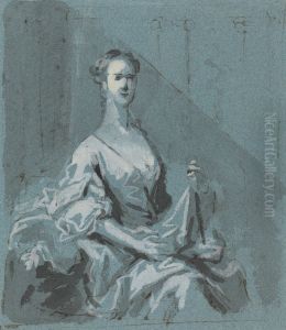Portrait Of A Lady by Jacopo Amigoni