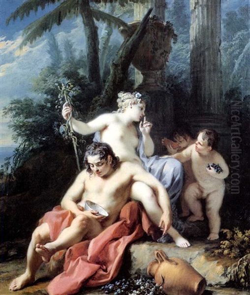 A Mythological Subject, Possi-bly Bacchus And Ariadne - view 1