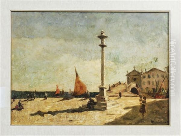 Veduta Del Molo Di Chioggia - Chioggia View - view 1