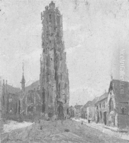 La Cattedrale Di Malines - view 1