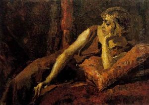 Signora Sdraiata by Giuseppe Amisani