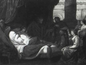 Antiochus, Seleukos Und Stratonike by Carl Amon