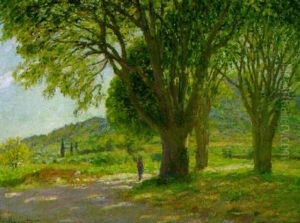 Schattenspendende Baume In Sudfrankreich by Gabriel Amoretti