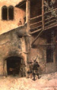 Torre Del Aguilera En Roma by Antonio Amoros Botella