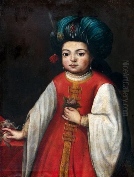 Portrait D'un Jeune Italien Costume A L'orientale - view 1