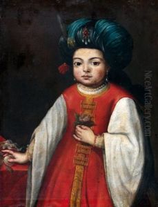 Portrait D'un Jeune Italien Costume A L'orientale