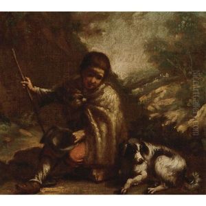 Tobit With His Dog Tobit With His Dog