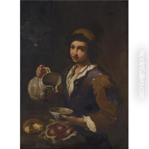 A Boy With A Jug A Boy With A Jug