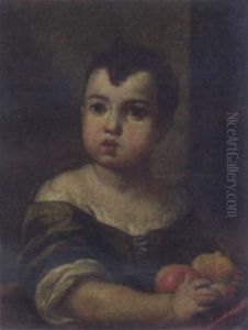Portrait Of A Child by Antonio Amorosi