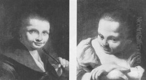 Bildnis Eines Bauernmadchens by Antonio Amorosi