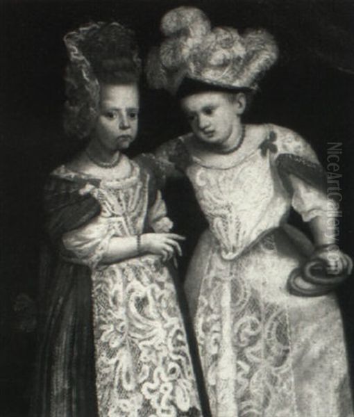 Portrait Of Two Children - view 1