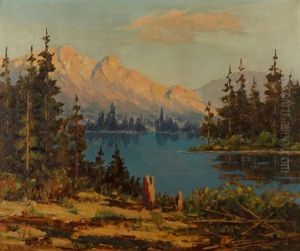 Blue Lake, High Sierras by Arthur Chance Amos
