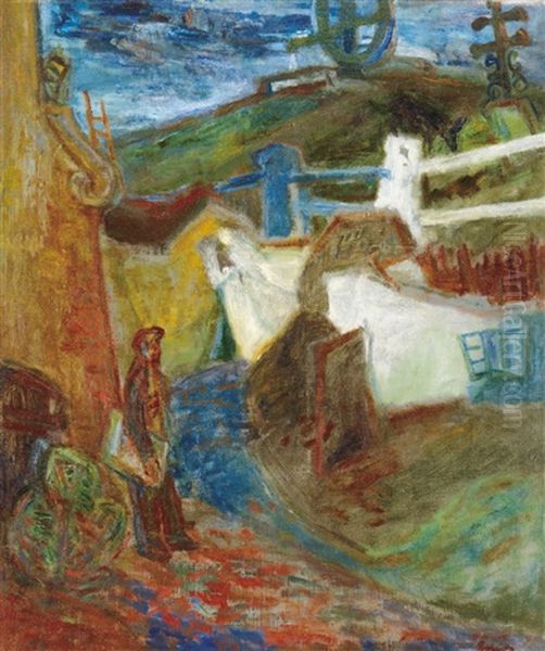 Square In Szentendre With A Painter-38 - view 1