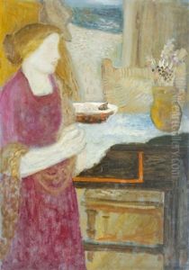 Woman At Table Woman At Table