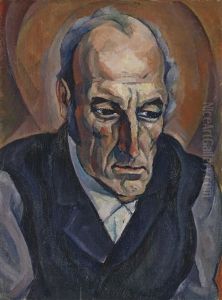 Bildnis Eines Mannes by Robert Amrein