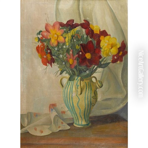 Stillleben Mit Anemonen - view 1