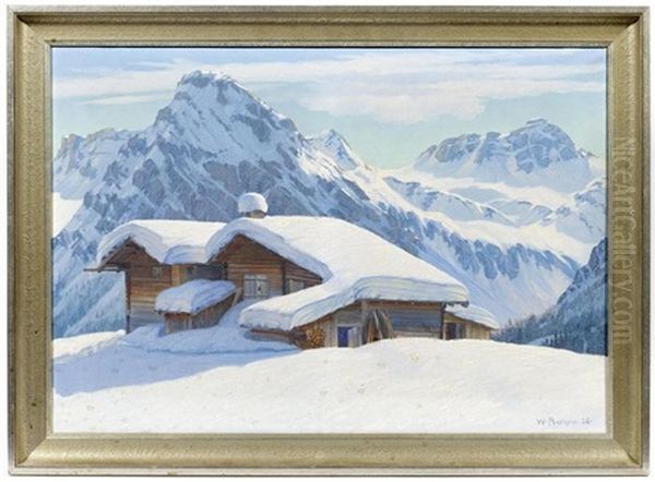 Winterliche Gebirgslandschaft - view 1