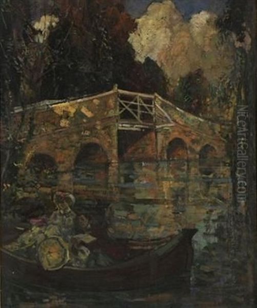 Reading Poetry On The Lake - view 1